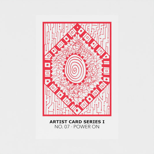 No. 7 Power On Print